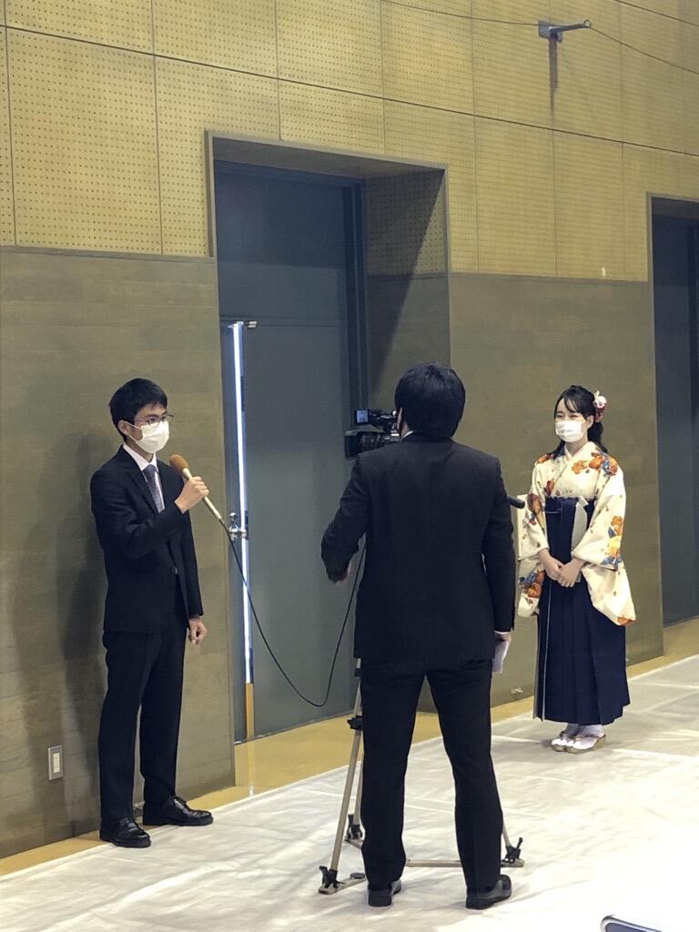 取材を受けました