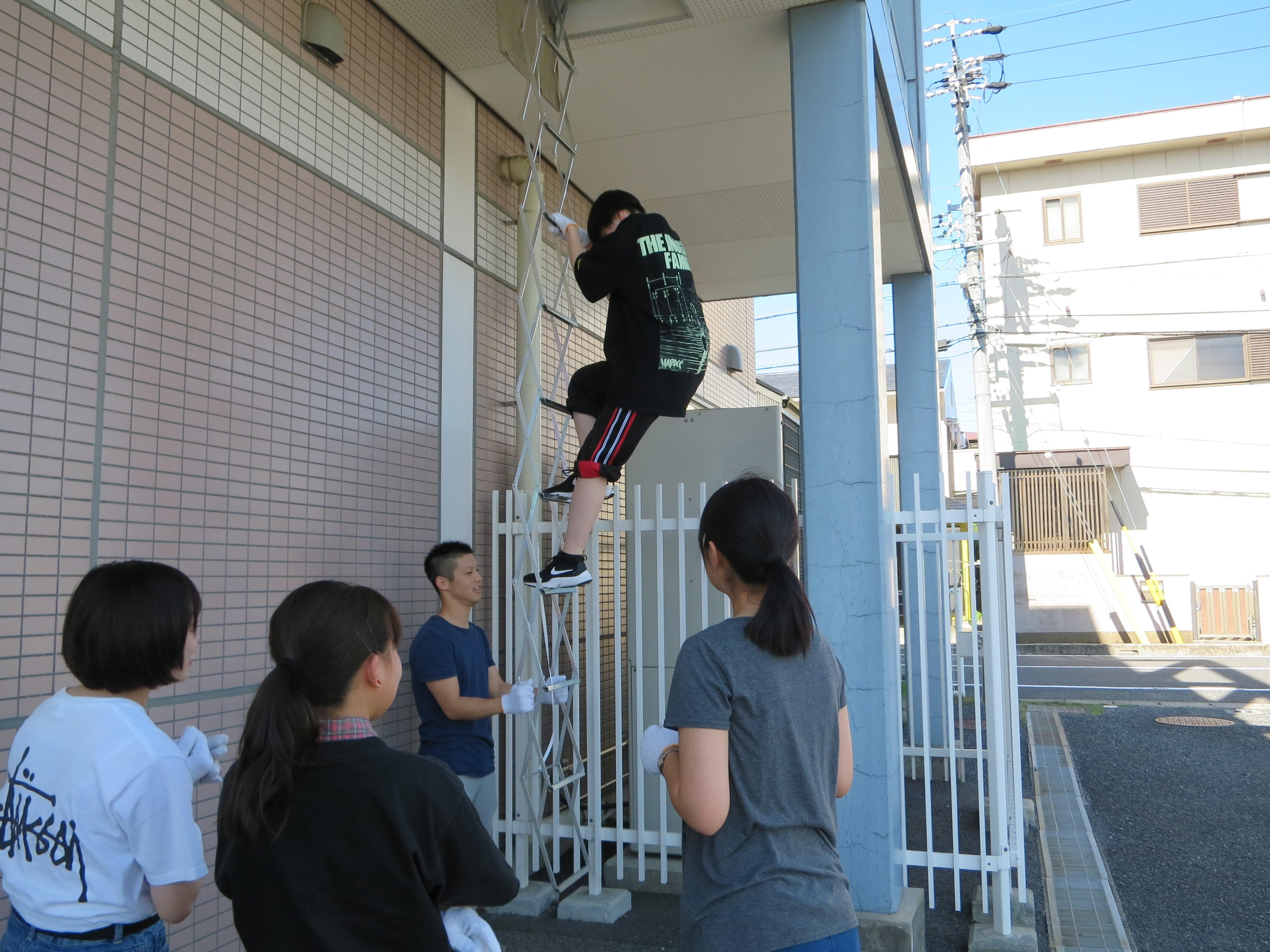 防災訓練の様子