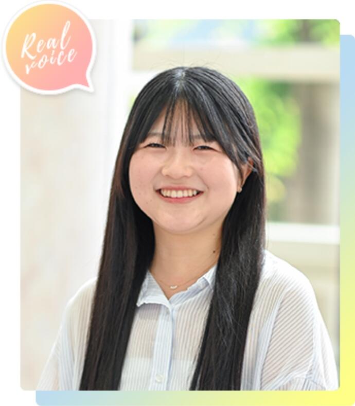 在校生2年生の鳥谷部さん